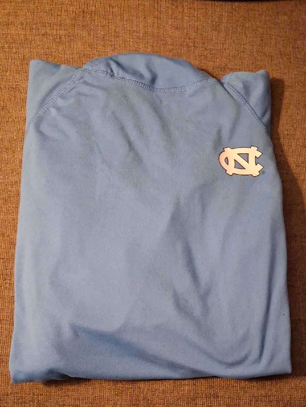 Colosseum UNC Tarheels Blue Hood Pullover Light Sweatshirt w/ Pockets Size Small